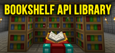 Перейти в новость Мод Bookshelf API Library 1.19.4/1.18.2 (Библиотека)