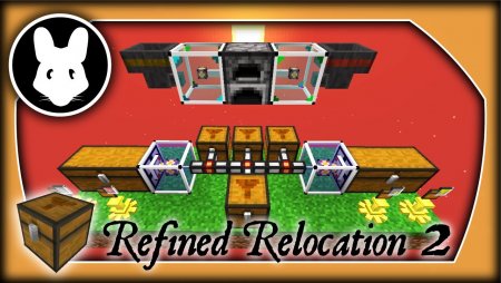 Перейти в новость Мод Refined Relocation 2 - 1.16.5/1.15.2 (Сортировка в сундуках)