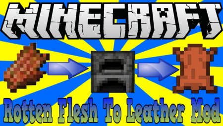 Перейти в новость Мод Just Another Rotten Flesh to Leather 1.20.4/1.19.4 (Кожа)