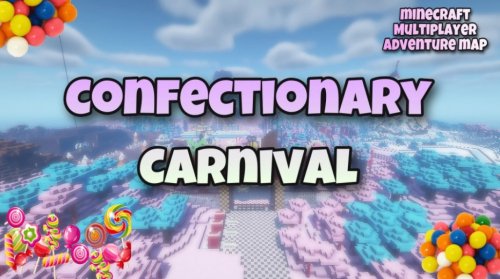 Перейти в новость Карта Confectionary Carnival 1.16.5 (Парк развлечений)