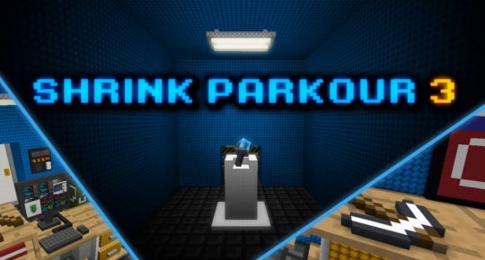 Перейти в новость Карта Shrink Parkour 3 - 1.17/1.16.5 (Паркур на фабрике)