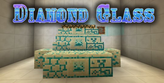 Перейти в новость Мод Diamond Glass 1.18.1/1.17.1 (Алмазное стекло)