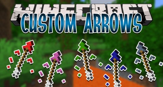 Перейти в новость Датапак Custom Arrows 1.17.1/1.16.5 (Мощные стрелы со спецэффектами!)