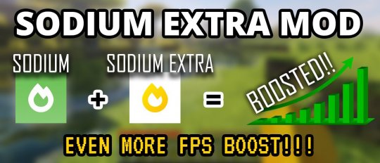 Перейти в новость Мод Sodium Extra 1.20.2/1.19.4 (Аддон для Sodium)