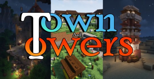 Перейти в новость Мод Towns and Towers 1.20.4/1.19.4 (Больше структур)