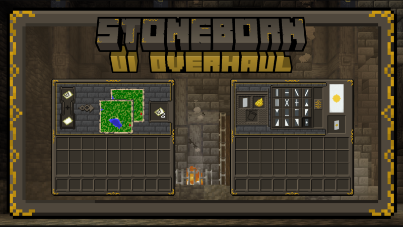 STONEBORN - Dwarven-Fantasy Inspired UI Overhaul 1.21.11/1.19.4 (Тёмный фэнтезийный интерфейс 16x) | Сегодня, 11:21 - Текстуры для Minecraft / 1.12 / 1.11.2 / 1.12.1 / 1.12.2 / 1.13 / 1.13.1 / 1.13.2 / 1.14 / 1.14.3 / 1.14.4 / 1.15 / 1.15.1 / 1.15.2 / Текстуры 16x / Средневековые / Стандартные  / Хоррор / 1.16 / 1.16.1 / 1.16.2 / 1.16.4 / 1.17 / 1.16.5 / 1.17.1 / 1.18 / 1.18.1 / 1.18.2 / 1.19 / 1.19.1 / 1.19.2 / 1.19.3 / 1.19.4 / 1.20.1 / 1.21.11 / 1.21.10 / 1.21.8 / 1.21.5 / 1.21.4 / 1.21.1 / 1.20.6 / 1.20.5 / 1.20.4 / 1.20.3 / 1.20.2