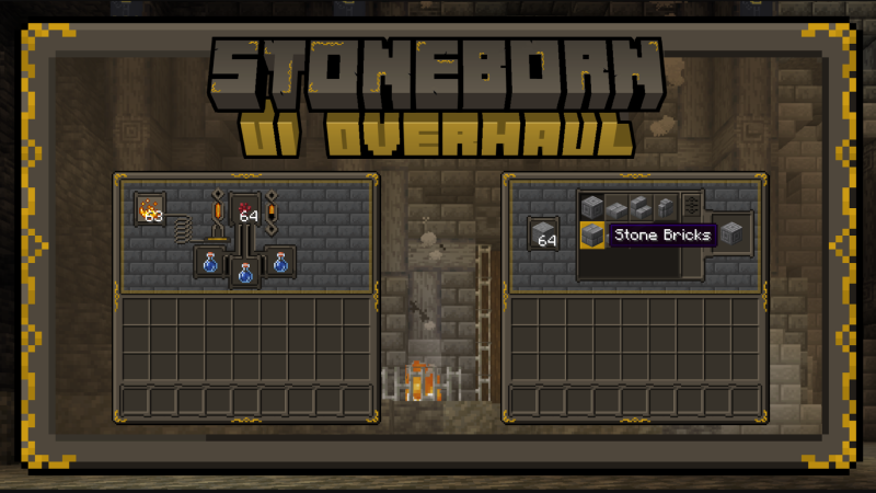 STONEBORN - Dwarven-Fantasy Inspired UI Overhaul 1.21.11/1.19.4 (Тёмный фэнтезийный интерфейс 16x) | Сегодня, 11:21 - Текстуры для Minecraft / 1.12 / 1.11.2 / 1.12.1 / 1.12.2 / 1.13 / 1.13.1 / 1.13.2 / 1.14 / 1.14.3 / 1.14.4 / 1.15 / 1.15.1 / 1.15.2 / Текстуры 16x / Средневековые / Стандартные  / Хоррор / 1.16 / 1.16.1 / 1.16.2 / 1.16.4 / 1.17 / 1.16.5 / 1.17.1 / 1.18 / 1.18.1 / 1.18.2 / 1.19 / 1.19.1 / 1.19.2 / 1.19.3 / 1.19.4 / 1.20.1 / 1.21.11 / 1.21.10 / 1.21.8 / 1.21.5 / 1.21.4 / 1.21.1 / 1.20.6 / 1.20.5 / 1.20.4 / 1.20.3 / 1.20.2