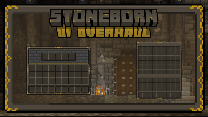 STONEBORN - Dwarven-Fantasy Inspired UI Overhaul 1.21.11/1.19.4 (Тёмный фэнтезийный интерфейс 16x) | Сегодня, 11:21 - Текстуры для Minecraft / 1.12 / 1.11.2 / 1.12.1 / 1.12.2 / 1.13 / 1.13.1 / 1.13.2 / 1.14 / 1.14.3 / 1.14.4 / 1.15 / 1.15.1 / 1.15.2 / Текстуры 16x / Средневековые / Стандартные  / Хоррор / 1.16 / 1.16.1 / 1.16.2 / 1.16.4 / 1.17 / 1.16.5 / 1.17.1 / 1.18 / 1.18.1 / 1.18.2 / 1.19 / 1.19.1 / 1.19.2 / 1.19.3 / 1.19.4 / 1.20.1 / 1.21.11 / 1.21.10 / 1.21.8 / 1.21.5 / 1.21.4 / 1.21.1 / 1.20.6 / 1.20.5 / 1.20.4 / 1.20.3 / 1.20.2