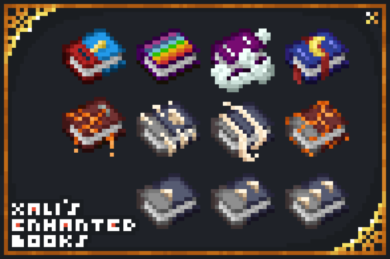 xali's Enchanted Books 1.21.5/1.19.3 (Уникальные текстуры книг 16x) | Сегодня, 11:03 - Текстуры для Minecraft / 1.13 / 1.13.1 / 1.13.2 / 1.14 / 1.14.2 / 1.14.3 / 1.14.4 / 1.15 / 1.15.1 / 1.15.2 / Текстуры 16x / Стандартные  / 1.16 / 1.16.1 / 1.16.2 / 1.16.3 / 1.16.4 / 1.17 / 1.16.5 / 1.17.1 / 1.18 / 1.18.1 / 1.18.2 / 1.19 / 1.19.1 / 1.19.2 / 1.19.3 / 1.19.4 / 1.20.1 / 1.21.5 / 1.21.1 / 1.20.6 / 1.20.5 / 1.20.4 / 1.20.3 / 1.20.2