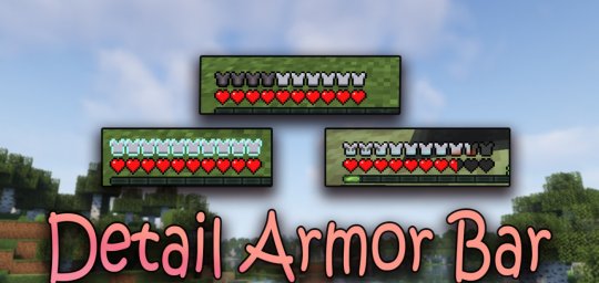 Перейти в новость Мод Detail Armor Bar 1.20.4/1.19.4 (Больше информации о броне)