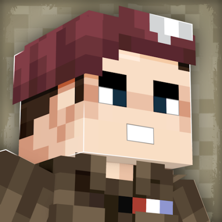 Мод BlockFront 1.21.1/1.19.4 (Вторая мировая, экшен, мультиплеер)