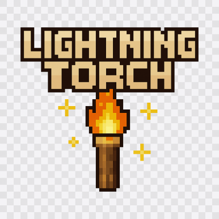 Мод Lightning Torch 1.21.5 (Динамическое освещение)