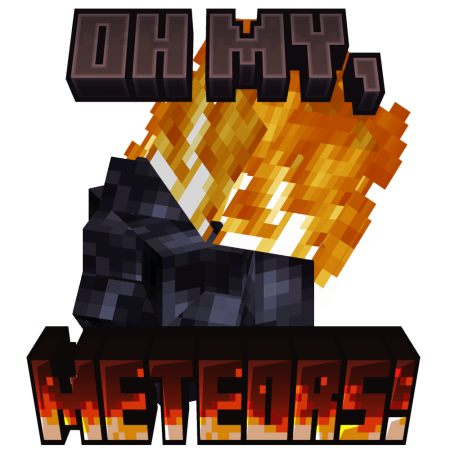 Перейти в новость Мод OhMyMeteors 1.21.11/1.19.2 (Метеоры, защита, ресурсы)