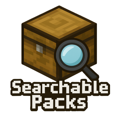 Мод Searchable Packs 1.21.8 (Добавляет панель поиска)