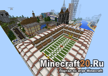 Карта The Pinnacle City для Minecraft PE 0.11.X