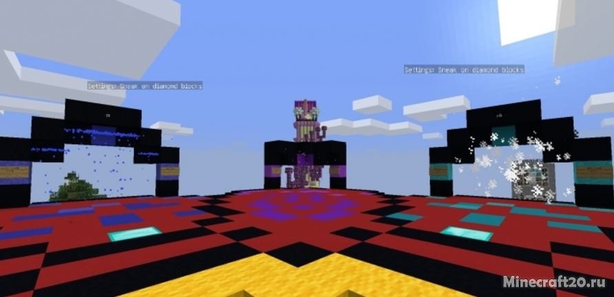 Карта Biome Run (Паркур) [1.12.1] [1.12]