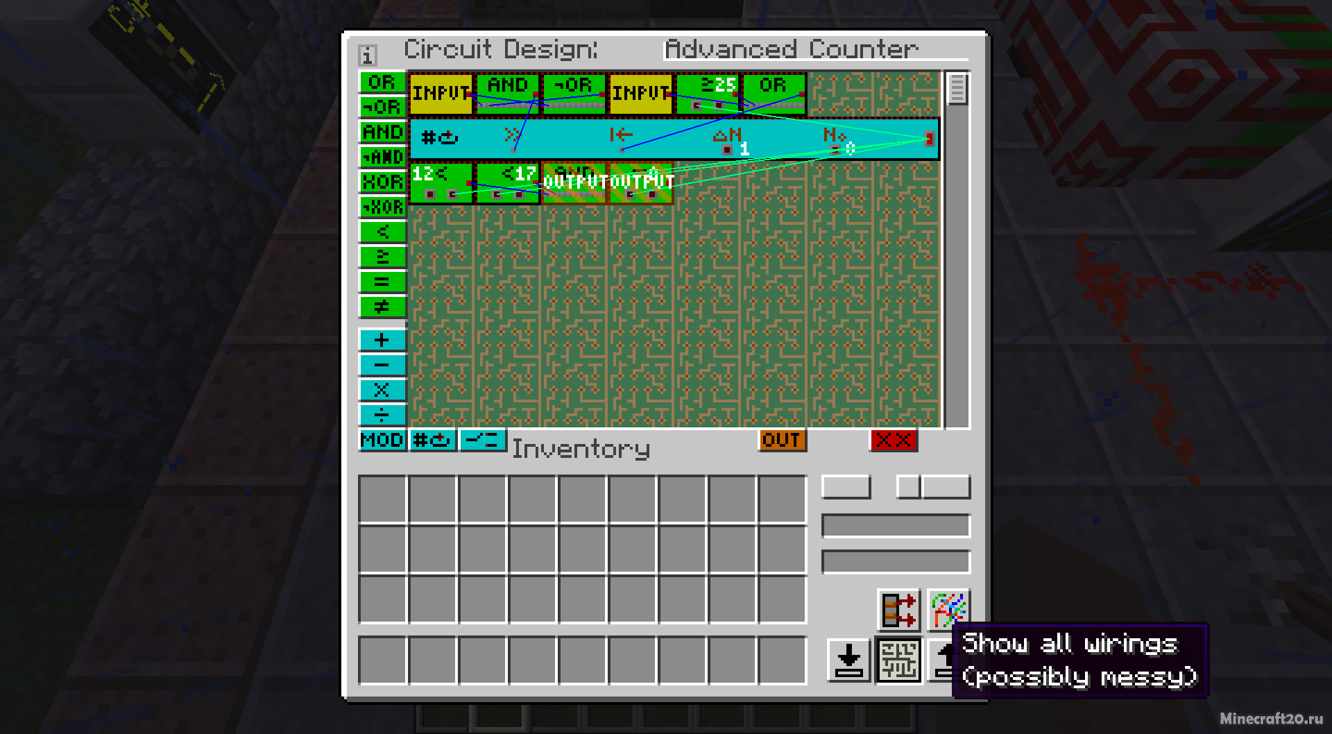 Мод на майнкрафт на редстоун схемы