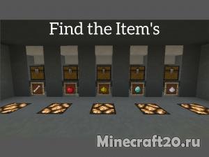 Карта Find the Items (Паркур) [1.12.1]