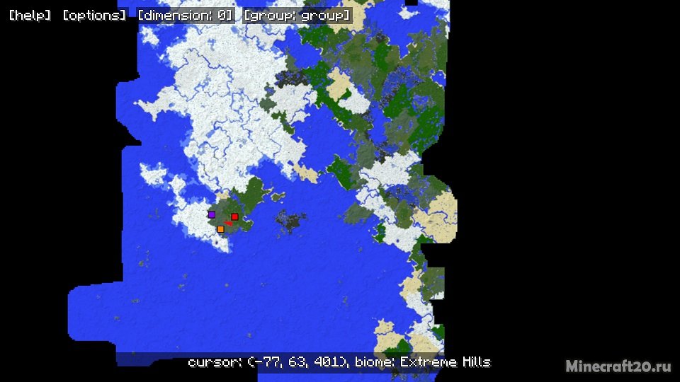 Мод Mapwriter 2 [1.12.2] [1.11.2] [1.10.2] [1.9.4]