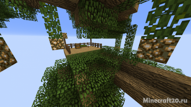 Карта Mega Tree (На выживание) [1.12.2]