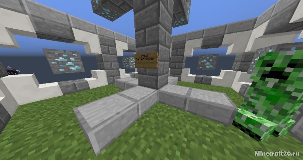 Карта Floating Islands (Выживание) [1.12.2]