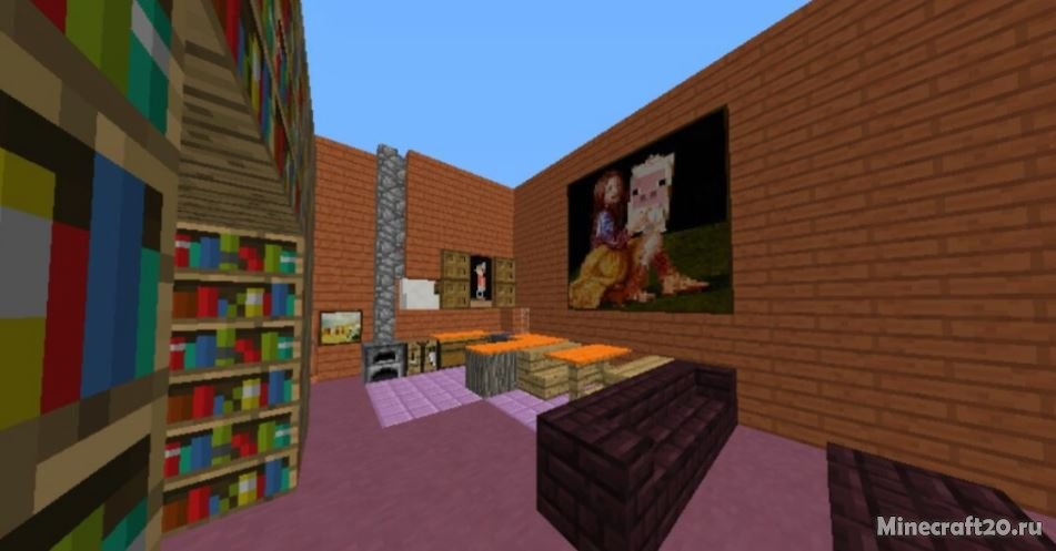 Карта Find the Button Happy New Year 2018 [1.12.2]