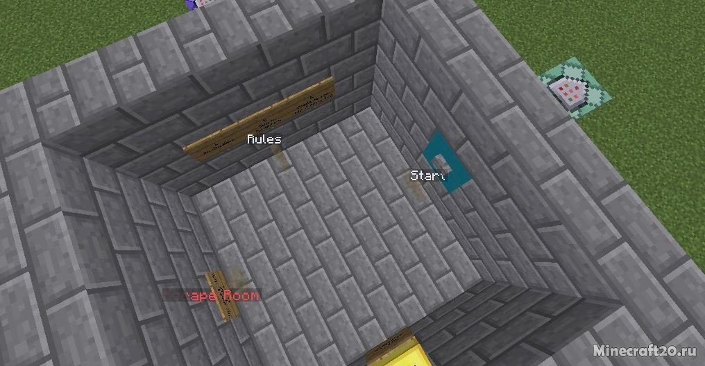 Карта Escape Room [1.12.2] (Головоломка)
