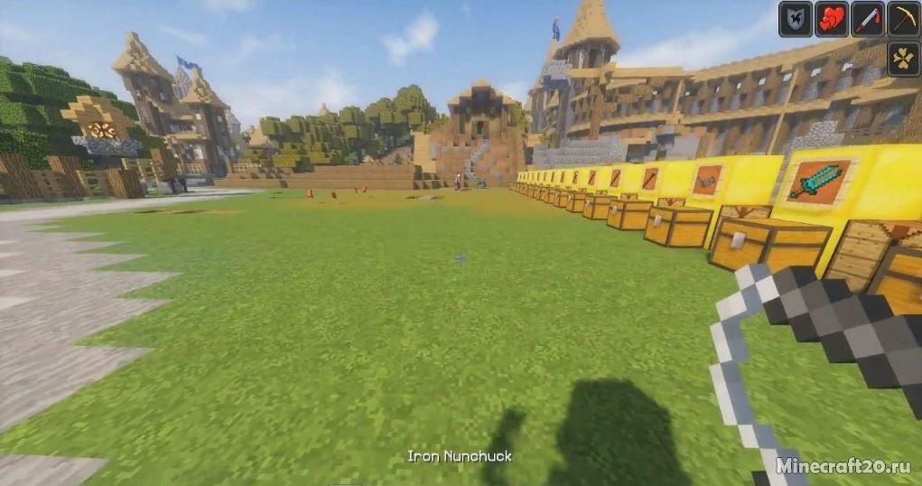 Мод Age of Weapons 1.12.2/1.11.2 (Оружие разных эпох)