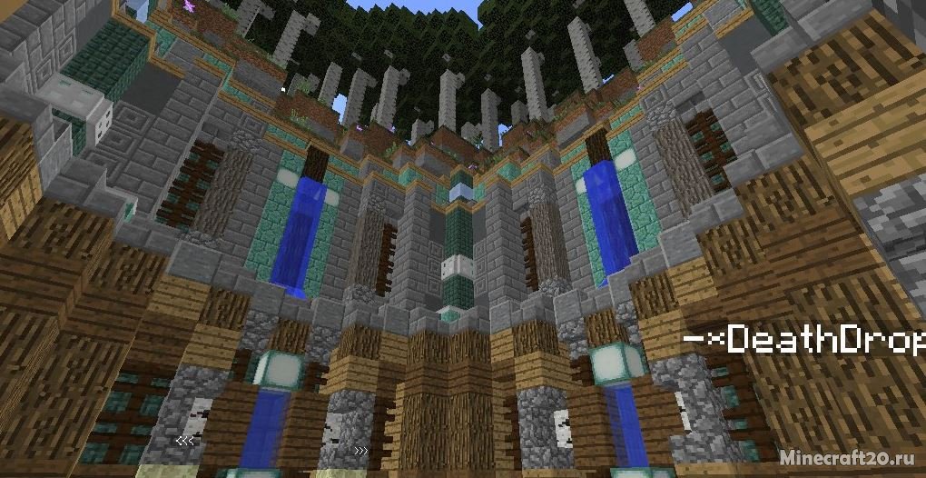Карта DeathDrop [1.12.2] (Прыжки в воду)