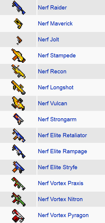 Мод Flan's Nerf Pack [1.12.2] (Оружие без урона)