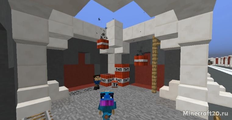 Карта Minigame Blitz [1.12.2] (Сплиф, TNT бег)