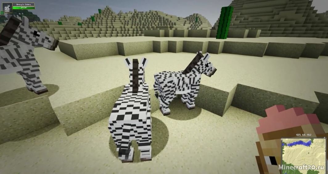 minecraft мод на зоопарк