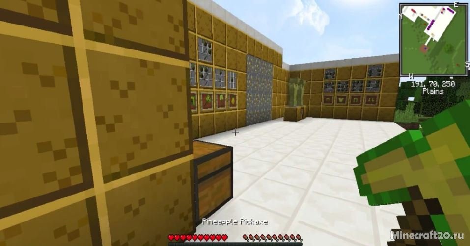 Мод Pinecraft [1.12.2] (Много ананаса)