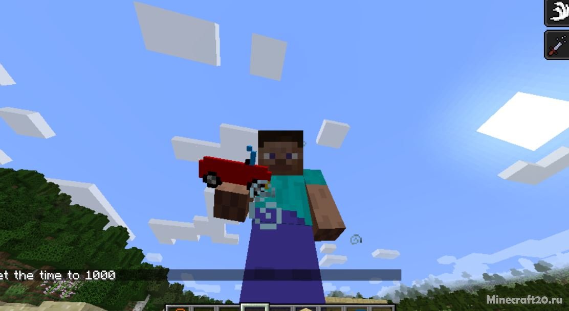 Мод Inventory Vehicles [1.12.2] (Карманные тачки)