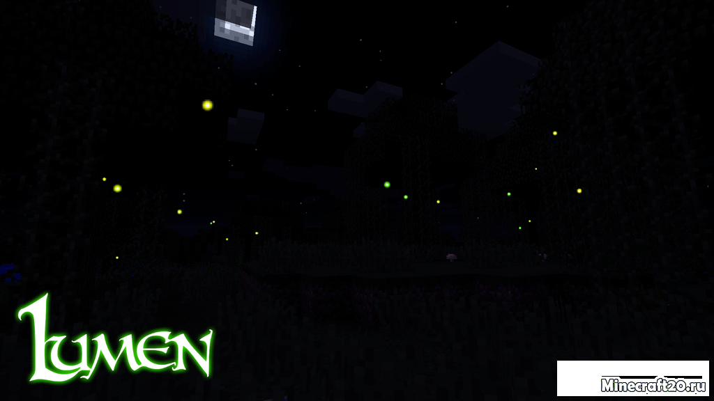 Мод Lumen [1.12.2] (Светлячки)
