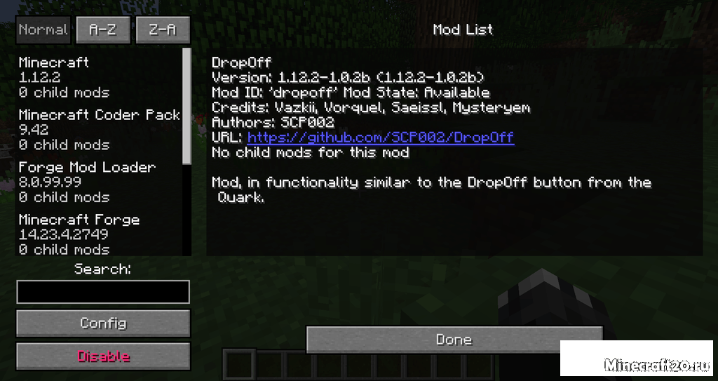 1534076737 dropoff mod for minecraft 01