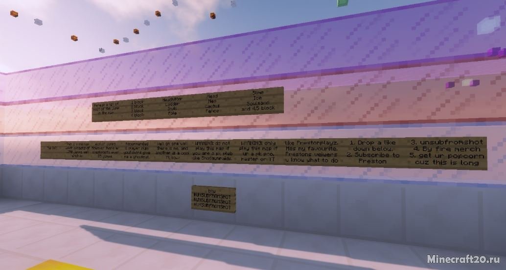 Карта A Long Day Jumping [1.12.2] (Длинный паркур)