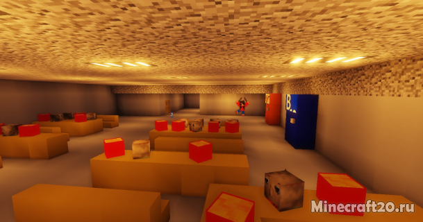 Карта Baldi’s Basics in Find the Button Map [1.13.1] (Хоррор)