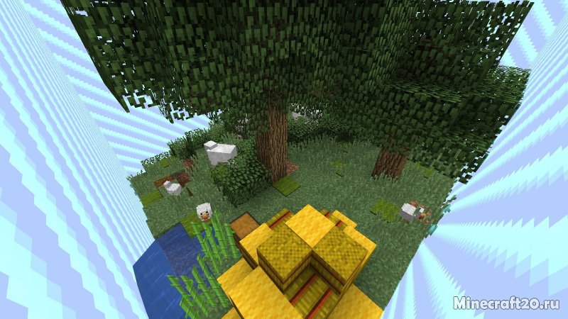 Карта Chunk Island! [1.13.2] (Выживание)