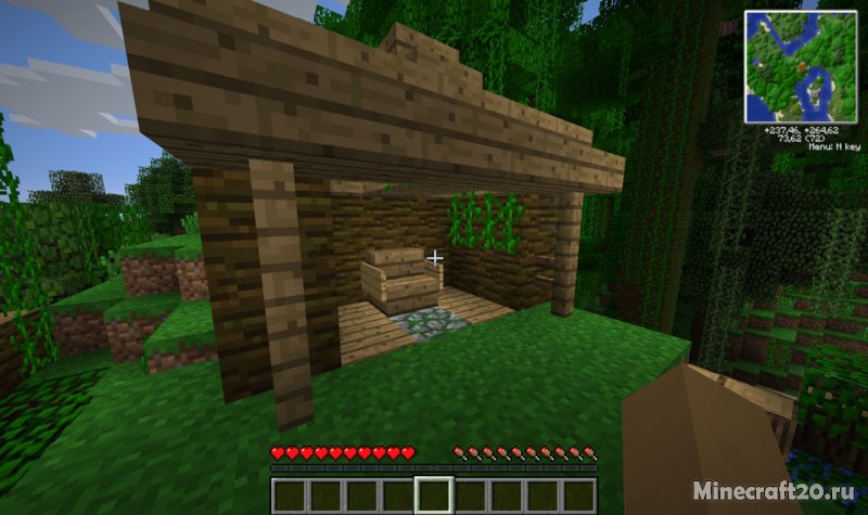 minecraft мод на руины