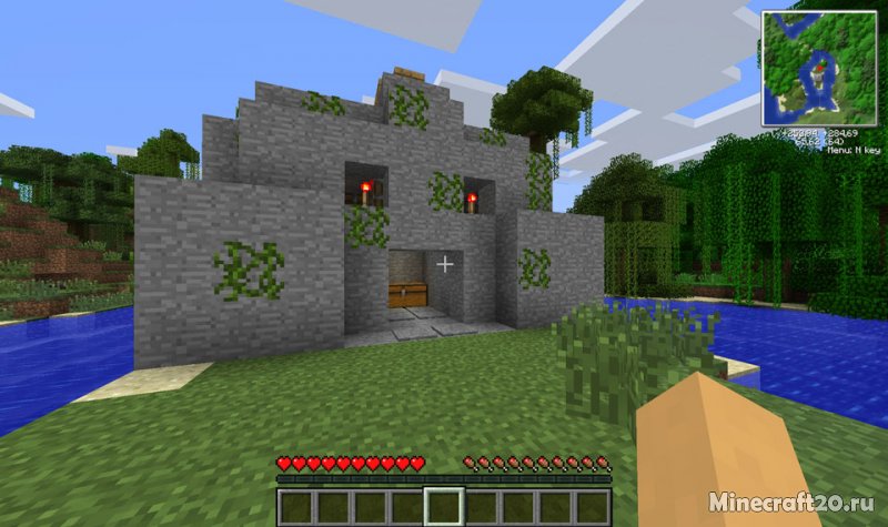 minecraft мод на руины