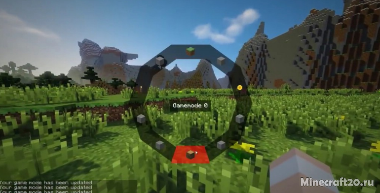 mine menu мод майнкрафт