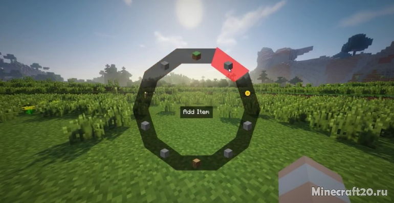 mine menu мод майнкрафт