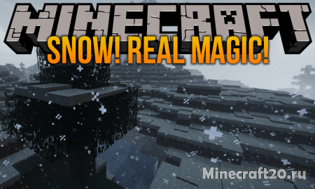 Перейти в новость Мод Snow! Real Magic! 1.19.2/1.18.2 (Новые возможности для снега)