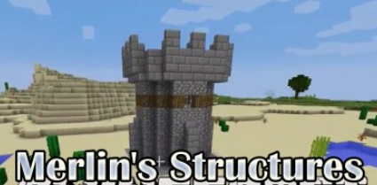 Мод Merlin’s Structures 1.14.4/1.12.2