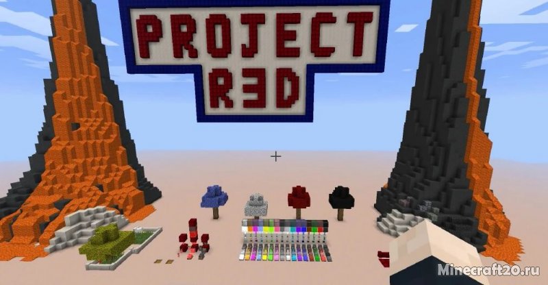 red craft мод на майнкрафт