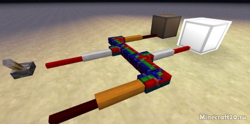 red craft мод на майнкрафт