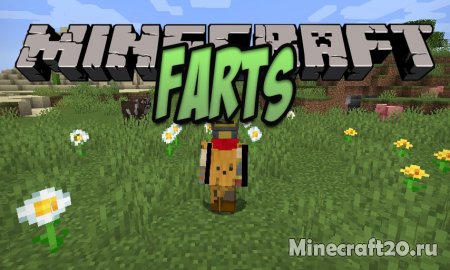 Мод Farts 1.17.1/1.16.5 (Пукаем в Minecraft)