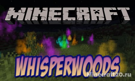 Перейти в новость Мод Whisperwoods 1.18.2/1.17.1 (Новые жутки мобы)
