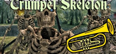 Мод Trumpet Skeleton 1.17.1/1.16.5 (Новый предмет и звук)